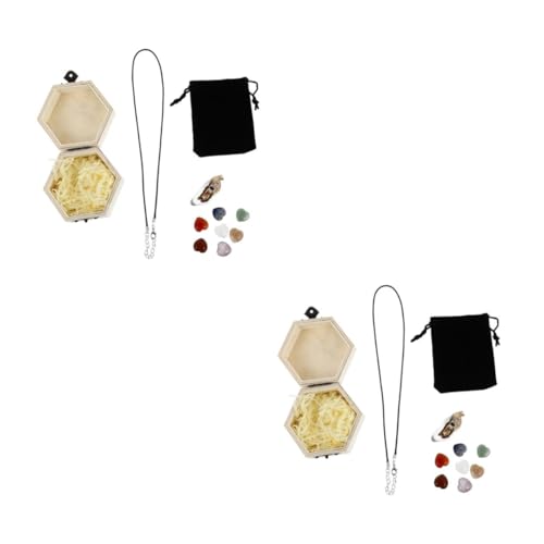 Coffret sept chakras pierre pour votre séance de méditation à la maison