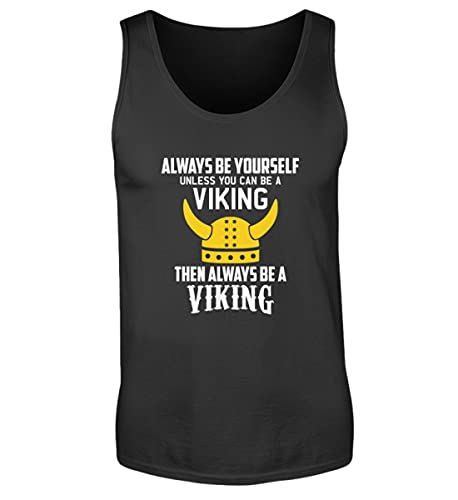 Débardeur viking homme pour affirmer votre force intérieure noir