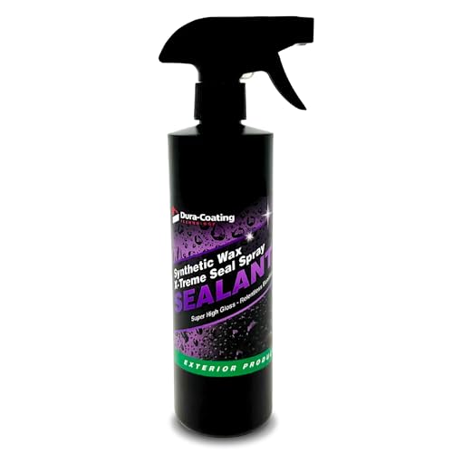 Dura-Coating Technology X-Treme Seal Spray Sealant - Liquid Wet Sealant Wax for Cars, 16oz Spray Bottle - Made in USA