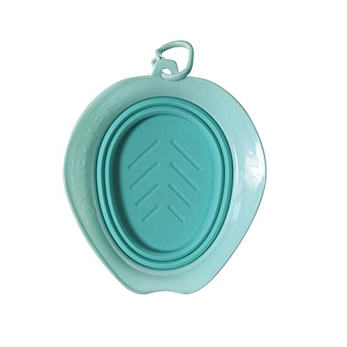 United Pets Suministros para la alimentación Bebedero portatil Leaf Bowl Cover