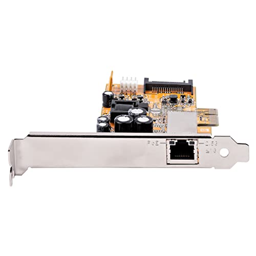 Image of StarTech 1-Port 2.5Gbps PoE Network Card, Windows /Linux, TAA (ST1000PEXPSE)