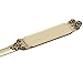 24K Gold Plated Letter Opener Knife – Antique Golden Rose Design - Flat Ergonomic Handle for Comfort – Desk and Office Supplies