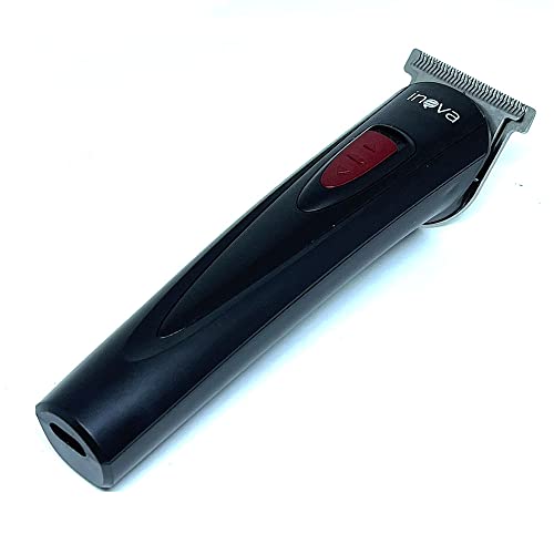 parador de Pelos Profissional, Inova,HQ-209 Preto e Cinza e Detalhes em Vermelho