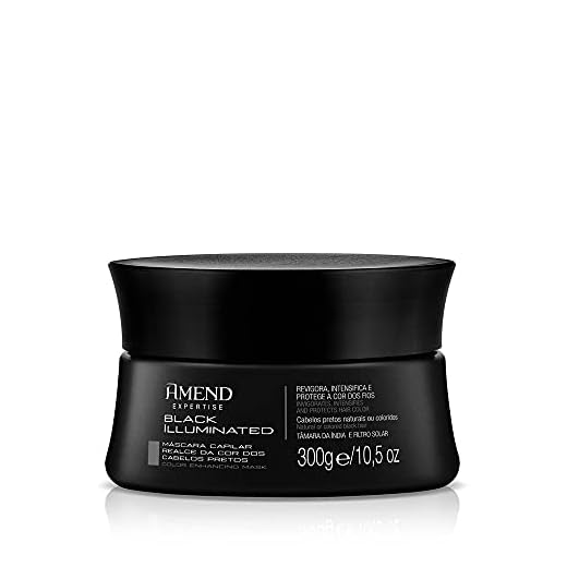 AMEND BLACK ILLUMINATED MÁSCARA 300G