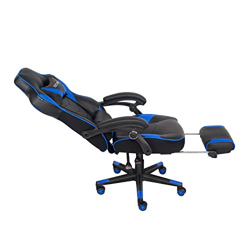 Massaggio Sedia da Gioco da Corsa con Poggiapiedi