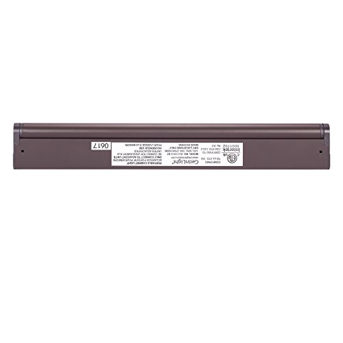 Getinlight Swivel 2-Color Level Led Under Cabinet Lighting Fixture, Plugged-In Only, Dimmable, Etl Listed, Ultra Slim Design, Warm White 2700K, Bright White 4000K, Bronze Finished,16-Inch,In-0109-4-Bz #TOP3