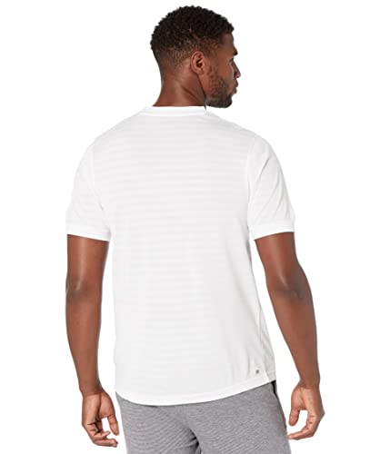 T-Shirt Wilson Homme en polyester respirant Stripe Crew bleu taille S - 3
