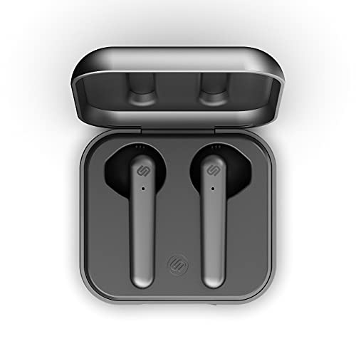 Image of Urbanista Stockholm Plus True Wireless Earphone - Bluetooth 5.0, Touch Control, 20 Hours Battery Life w /Charging Case, USB-C Charging, for iOS /Android Smartphones, Tablets, PCs & Laptops - Titanium