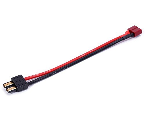 Traxxas TRX Series Battery Connector Adapter Cable Male to T-Plug Female Plug Traxxas TRX Series Battery Connector Adapter Cable Male to T-Plug Female Plug