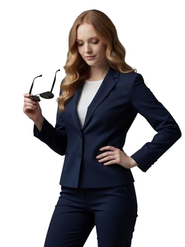 Image of ROCKSY Formal, Smart Casual Blazer for Women, Regular Fit Stylish Blazer for Women
