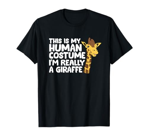 Carina giraffa Questo è il mio costume umano Sono davvero una giraffa Maglietta