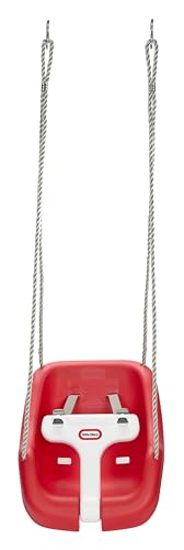 2-in-1 Snug 'n Secure Swing - Red with White Bar, Ages 9 Months to 4 Years - image 4