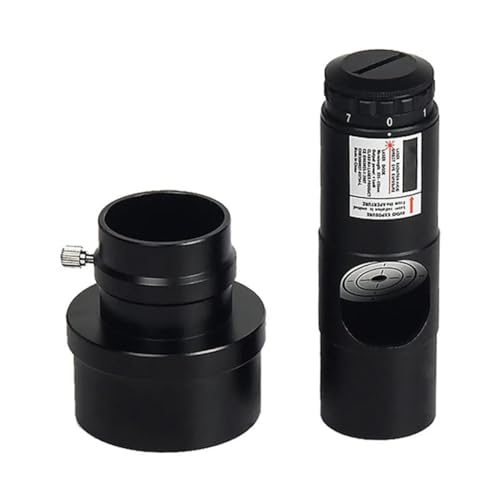 Colimador de telescopio de 1.25 pulgadas que calibra ópticas con adaptador de 2"