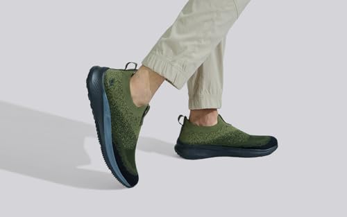 Image of Neeman's Blend Knit Slip-On Sneakers for Men | Stylish Casual Shoes with Padded EVA Insole | Breathable Lightweight Footwear | Everyday Sneaker for Boys