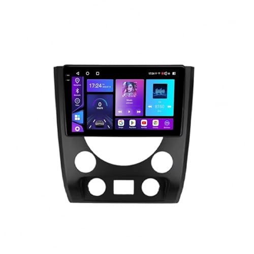 Radio Coche 2 DIN Carplay para SsangYong Rexton W 2014-2016 con Bluetooth y GPS