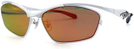 サムライ翔サングラス 偏光レンズ SS-F404 #1 ホワイト／ネオアンバー