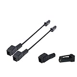 変換ケーブルセット 地デジアンテナ・フルセグ・ワンセグ対応 (VR1→HF201ロング ２本（ ケンウッド用）)