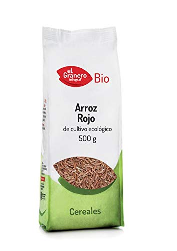EL GRANERO Organic Red Rice 500g, Black, Estandar