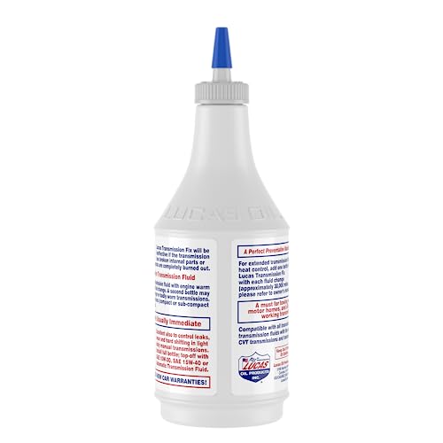 LUCAS LUC10009 Transmission Fix 24 oz, Brown