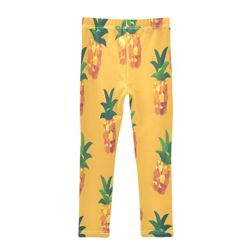 Bolaz Toddler Girls Leggings Printed Yoga Pants Leggings Painting Pineapple for Kids2
