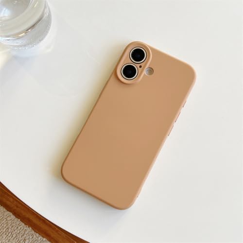 Coque silicone liquide anti-choc iPhone 13 Pro Max à doublure souple