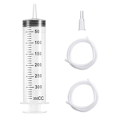 Seringue pour liquides Seringue 350ml Seringue transparent mesure arrosage des plantes alimentation animaux thumbnail