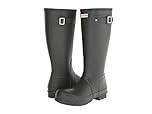 HUNTER Men's Wellington Boots, Dark Olive, 9 UK