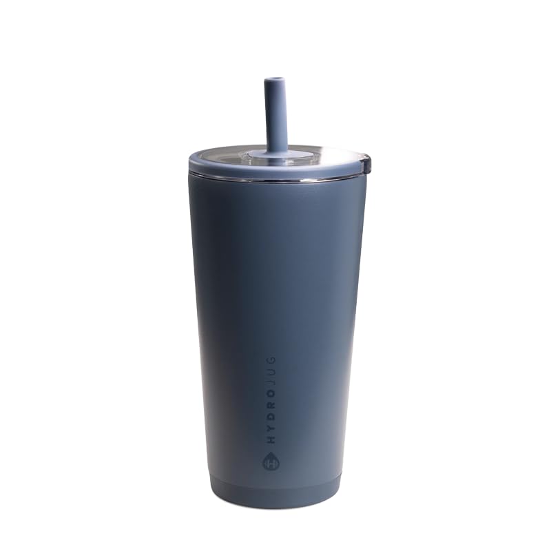 HydroJug Everyday Tumbler 20 oz, Ceramic-Lined Straw Cup, Cascade