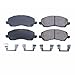 PowerStop Front Brake Pads For Chrysler 200 2011-14 |Sebring 2001-02 |Sebring 2004-05 |Sebring 2007-10 |Dodge Avenger 2008-14 - Z17 Ceramic Brake Pads With Installation Hardware, 17-866