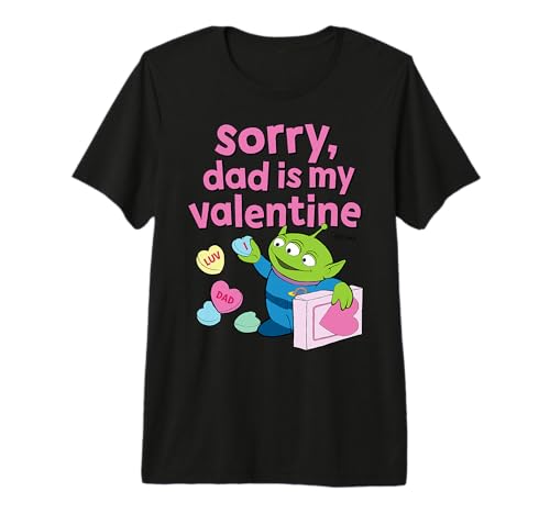 T-shirt Toy Story Disney pour la Saint-Valentin d'un papa et sa fille