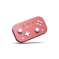 8Bitdo GAMEPAD LITE 2 PINK, RET00299 COMPATIBLE CON Nintendo Switch, multicolore