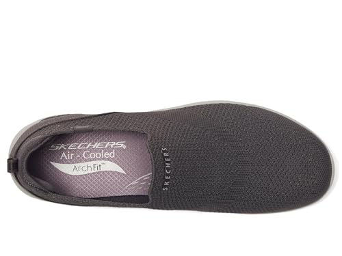 Skechers Sport Women's Women's Arch Fit Refine Iris Sneaker, Charcoal=Char, 5.52