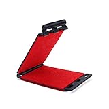 Healifty Gitarrensaiten Reiniger Griffbrett Scrubber Reinigungswerkzeug für Gitarre Bass Ukulele Banjo Musikinstrumente (rot)