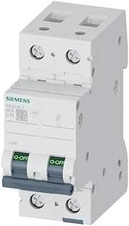 Siemens 5SL6 Miniaturüberlastschalter Typ C, Pol 1-polig 13A 230V ac, Abschaltvermögen 6 kA SENTRON 72 V dc