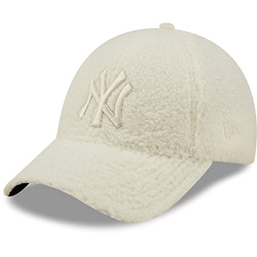 New Era 9forty Femme Sherpa Cap Borg Ny Yankees Offwhite - vue 2