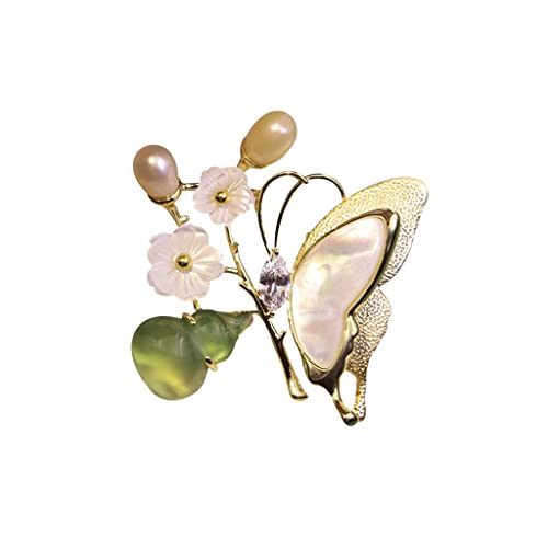 Broche papillon épingle de sûreté pour cheongsam sans abîmer les tissus en soie