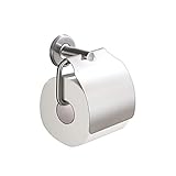 Kompaktes Design: Der kompakte Toilettenpapierhalter spart Platz und eignet sich sehr gut für Schlafzimmer, Badezimmer, Toiletten, Küchen usw. Die saubere und schöne Metallic-Farbe passt perfekt zu jedem Dekorationsstil oder jeder Inneneinrichtung.