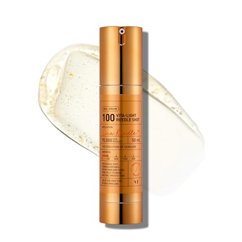 VT COSMETICS Vita-Light Reedle Shot 100 Serum, 1.69 fl oz (50ml)