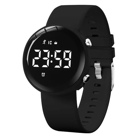 Kids Watch Activity Fitness Tracker Calories Step Counter Pedometer Watch for Kids Sport Digital Chronograph Silicone Strap Waterproof 2 Alarm Clocks Children Watch Reloj Cover