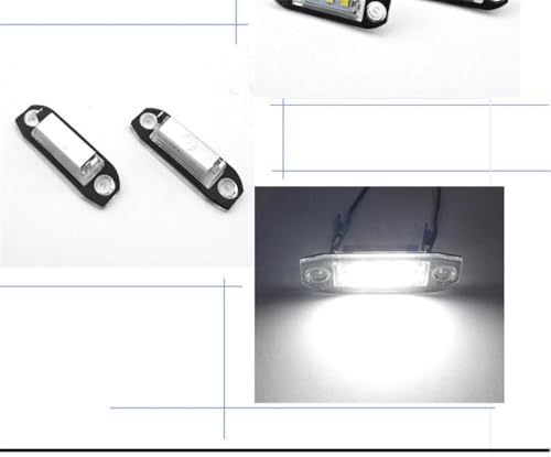 Wing Mirror Indicator LED License Plate Light White Car-Styling Number Lamp Turn Signal Light(Right)