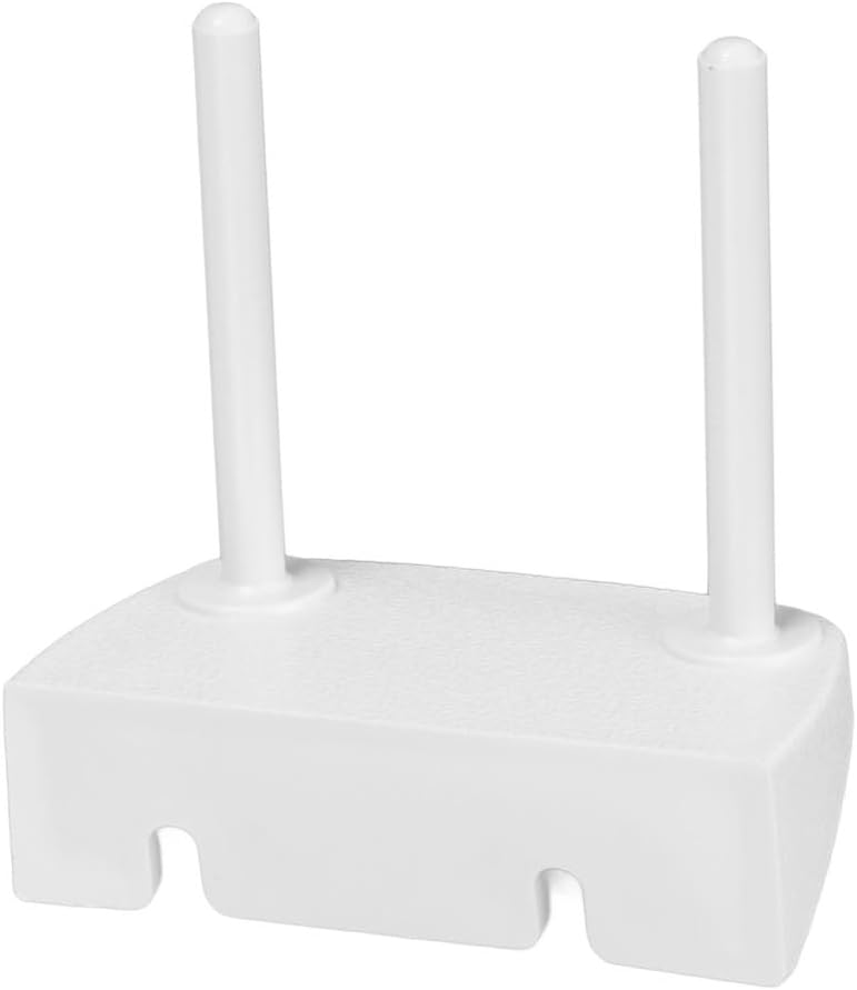Chiffonade Plastic Embroidery 2 Spool Pin with Base Bobbin Winder Spool Needlework Crewel Thread Stand for Singer Sewing Machine Models 1304 Start, 1306 Start, 1408 Promise
