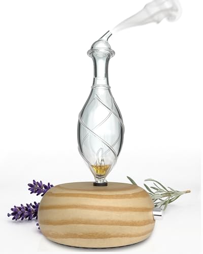 ArOmis Premium Glass Essential Oils Nebulizer - Waterless Diffuser for Aromatherapy - Handmade Oil
