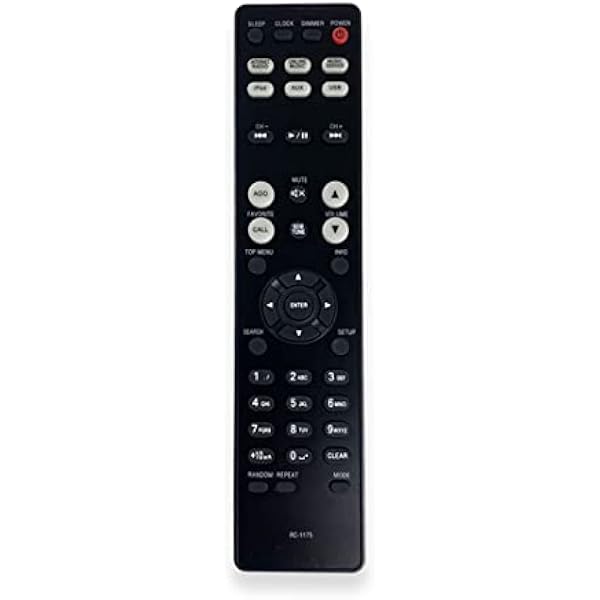 Lecteur télécommande, récepteur CD RC-1175, RCD-N5, DRA-N5, RC1175, RCD-N9