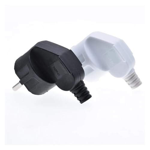 Adaptadores de corriente tipo clavija macho FAPP-01 black de PP resistente 5