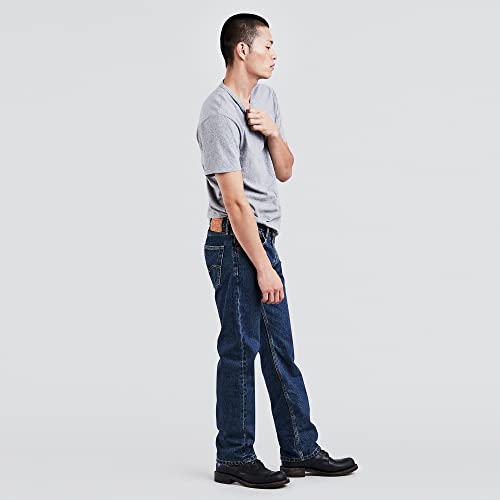 Levi's Men 505 Regular PANTS 29W / 32L Dark Indigo - Flat Finish