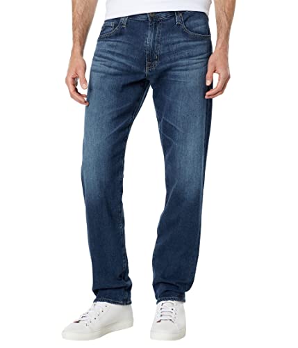 Image of AG Adriano Goldschmied Men's The Graduate Tailored Straight SUD Sueded Stretch Sateen 32 inch