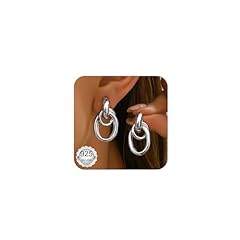 Silver Knot Earrings for women