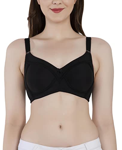 Image of Womens Seamless Padded Bra | Non Wired | Detachable Straps | Everyday Comfort | Full Coverage