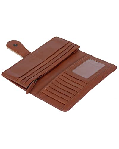 Myra Bag Women's Bleu Hair-On Wallet Brown One Size4