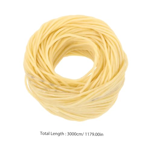 2 rollos de mecha para velas de fibra de lino natural miniatura 7
